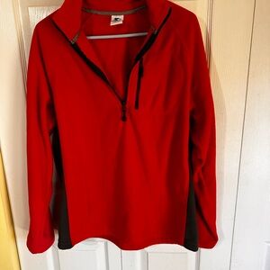 STARTER Red and Gray Pullover